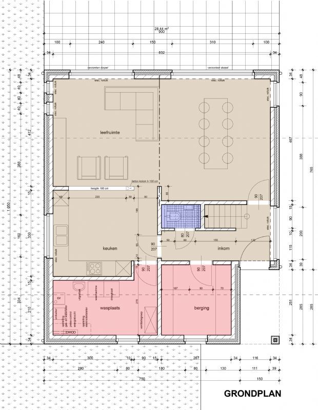 Nieuw te bouwen alleenstaande woning met vrije keuze van architectuur te Otegem. foto 3