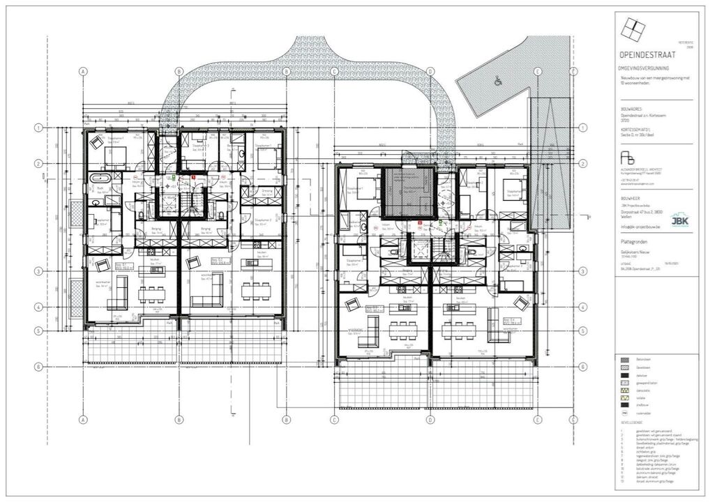 Residentie Van Bellis: Luxe penthouse appartement van 129 m² met 3 slaapkamers in Kortessem, inclusief berging en parkeerplaats. Zuidgericht terras van  22 m². foto 5