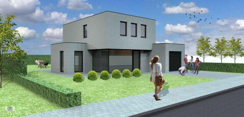 Nieuw te bouwen woning te Roeselare foto 1