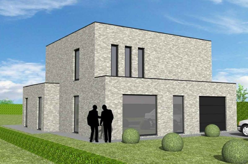 Nieuw te bouwen alleenstaande woning met vrije keuze van architectuur te Geraardsbergen. foto 1