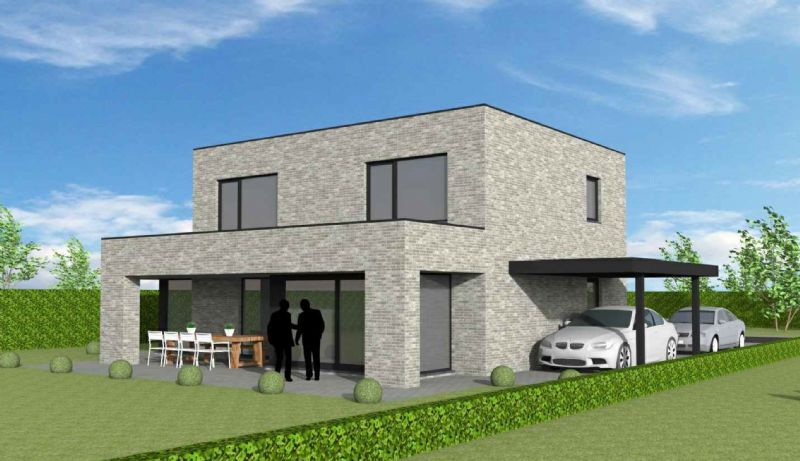 Nieuw te bouwen alleenstaande woning met vrije keuze van architectuur te Overmere. foto 3