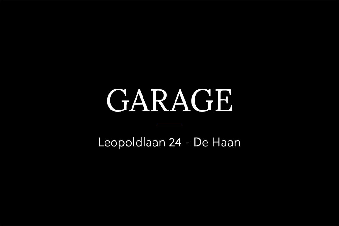 ondergrondse garagebox in de Concessie van De Haan foto 1