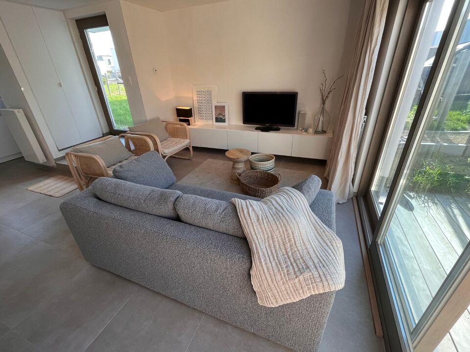 Moderne strakke woning (2020) met 2 slaapkamers in vakantiedomein te Koksijde met 80m² bewoonbare oppervlakte en parking/tuin/berging aan woning foto 7