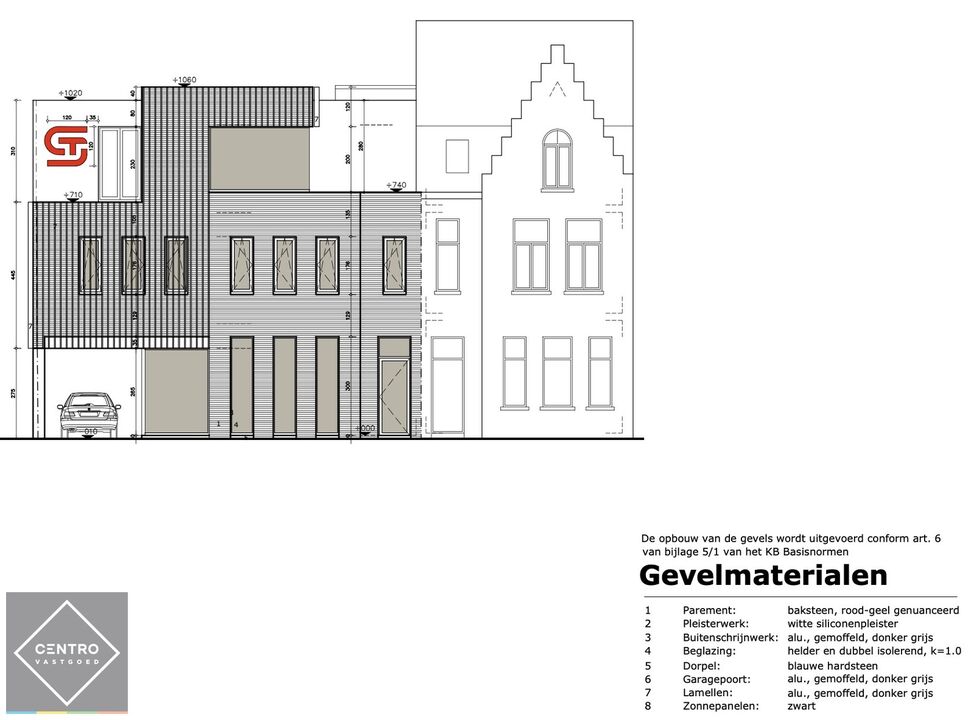 Projectgrond op AAA-locatie (ring van Brugge) voor handelsgelijkvloers/kantoor met appartement(en) en garages. Grondopp.: 725m2. foto 10