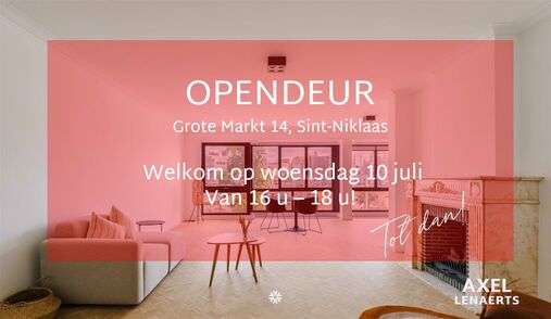 Appartement te koop Grote Markt 14/1 - 9100 SINT-NIKLAAS