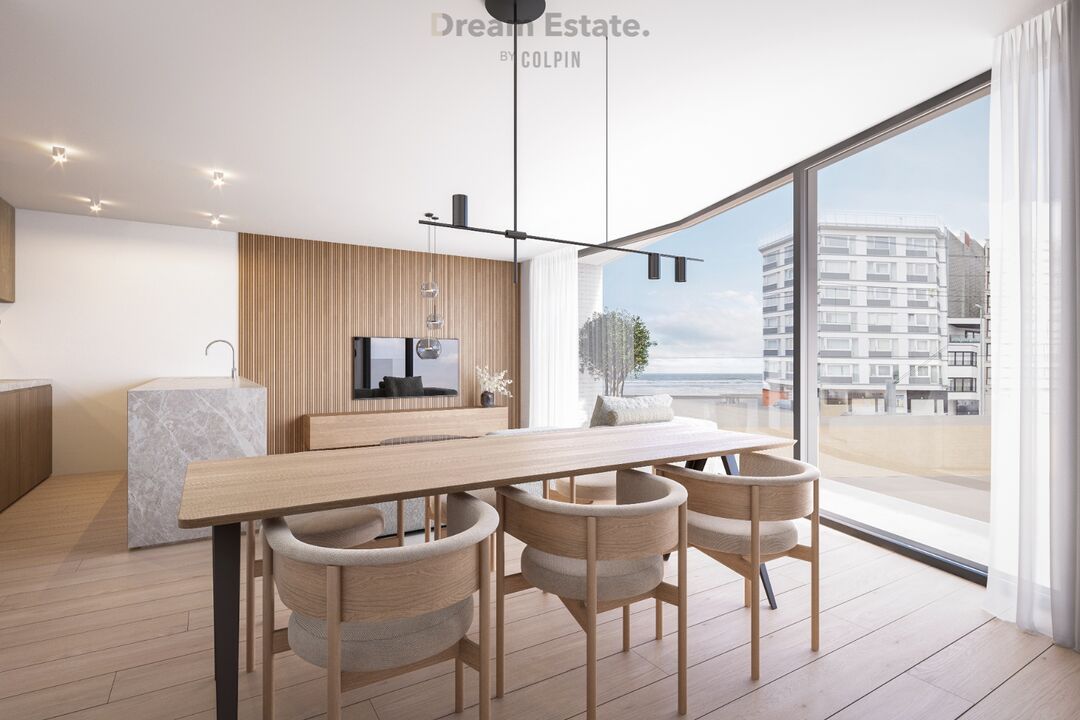 Zonnig luxueus appartement op een centrale locatie in Heist-aan-Zee. foto 4