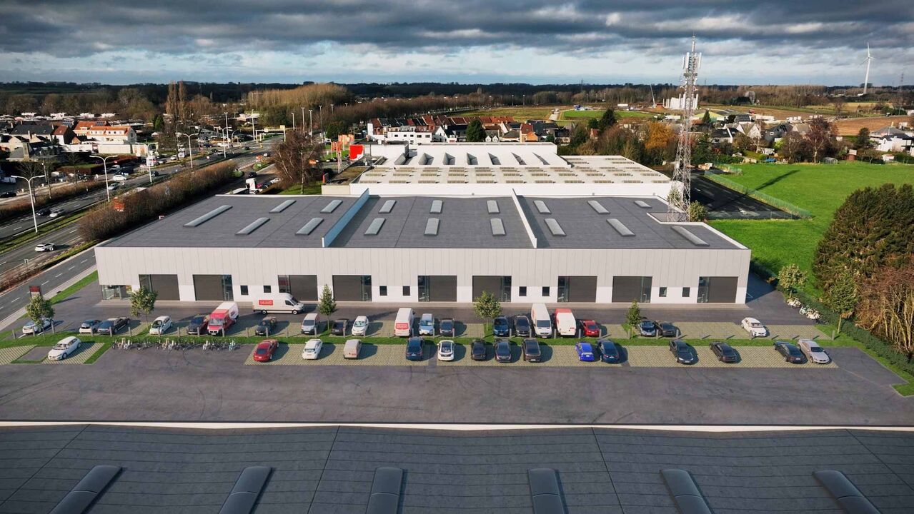 Casco KMO Unit van 200 m² met 4 parkeerplaatsen in Ninove foto 1