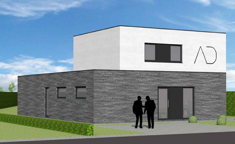 Nieuw te bouwen alleenstaande woning met vrije keuze van architectuur te Roeselare. foto 1