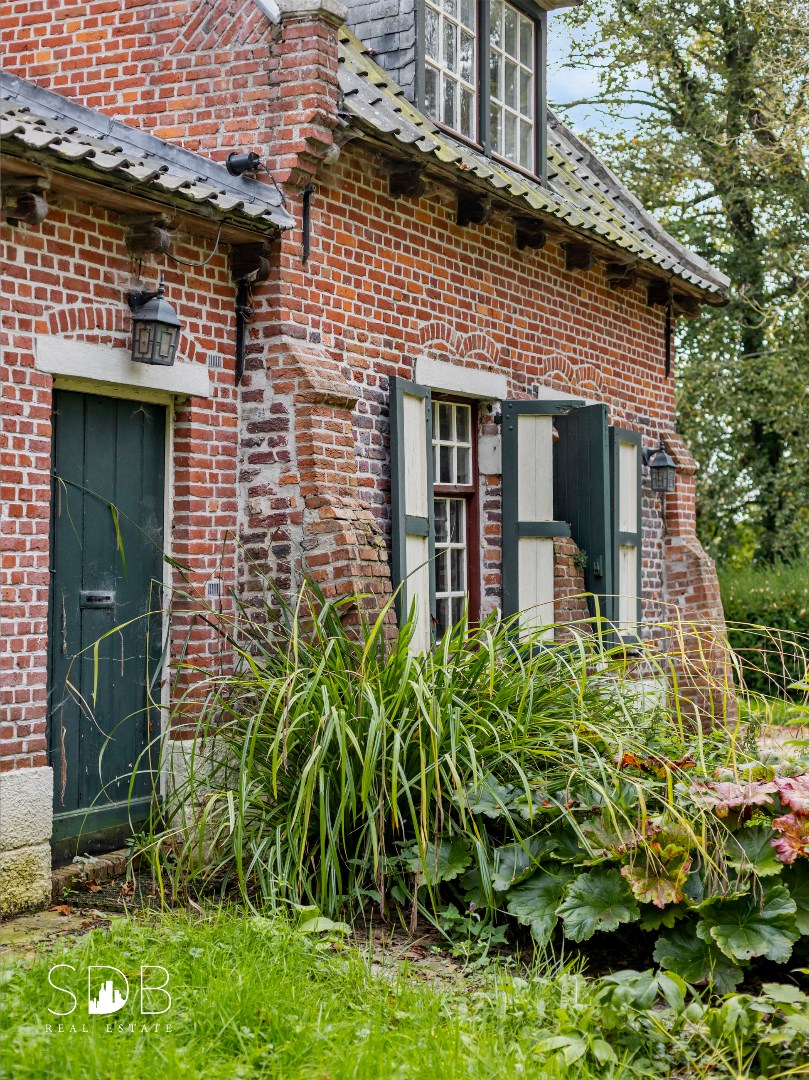 Idyllische villa genaamd ‘Klein Kasteeltje’ te Mullem op 4.269m² foto 4