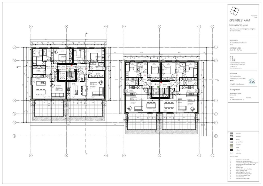 Residentie Van Bellis: Nieuwbouw Benedenwoning met tuin in Kortessem, 3 slaapkamers, Energielabel A, 127 m², bouwjaar 2024, zuidelijke tuinoriëntatie, 1 parkeer foto 6