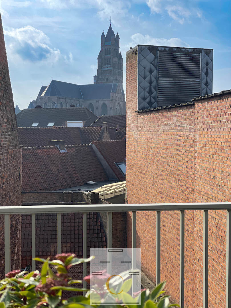 knappe penthouse met groot zonneterras en 2 autostandplaatsen in kleine luxe-residentie tussen Sint-Salvators en Markt foto 6