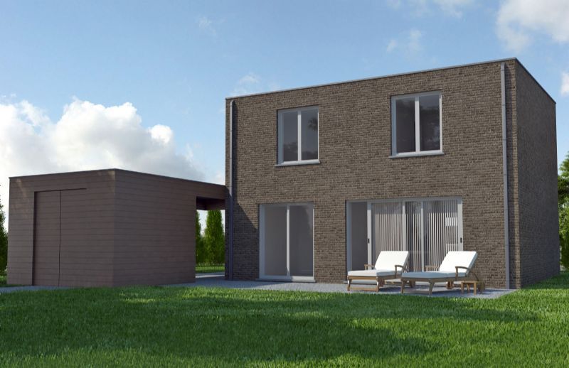 Nieuw te bouwen alleenstaande woning met vrije keuze van architectuur te Geraardsbergen. foto 2
