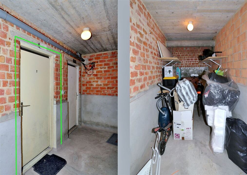 Ideaal gelegen appartement met 2 slaapkamers en garagebox foto 14