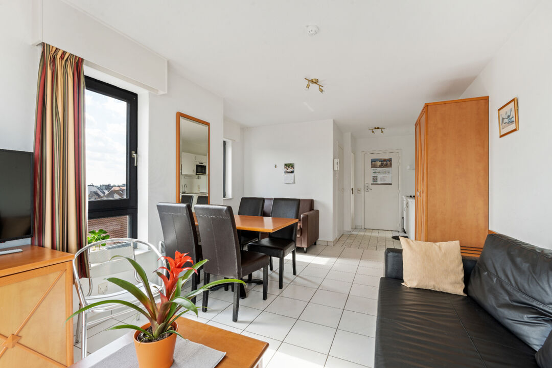 Lichtrijk appartement met 1 slaapkamer met zijdelings zeezicht foto 4