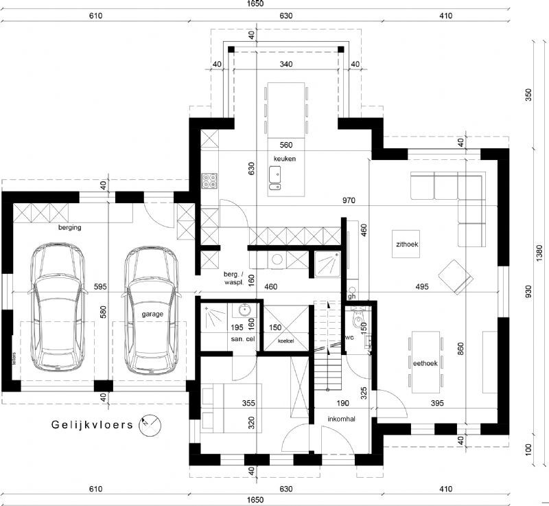 Nieuw te bouwen alleenstaande woning met vrije keuze van architectuur te Celles. foto 4