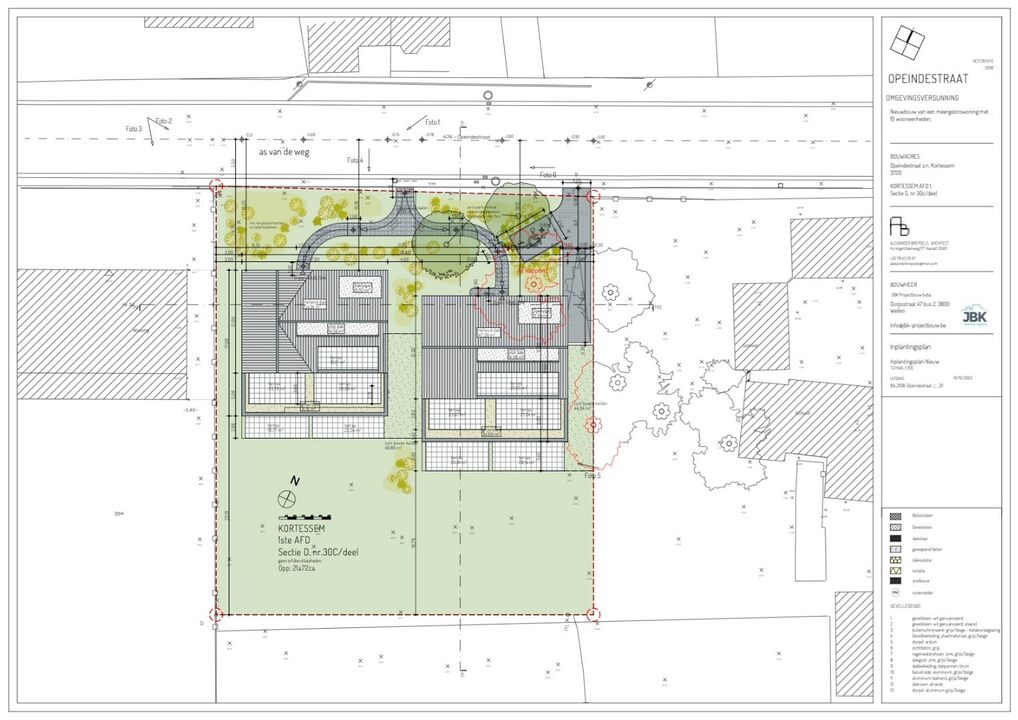 Residentie Van Bellis: Nieuwbouw Benedenwoning met tuin in Kortessem, 3 slaapkamers, Energielabel A, 127 m², bouwjaar 2024, zuidelijke tuinoriëntatie, 1 parkeer foto 3