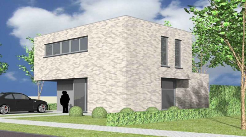Nieuw te bouwen alleenstaande woning met vrije keuze van architectuur te Sint-Eloois-Vijve. foto 2