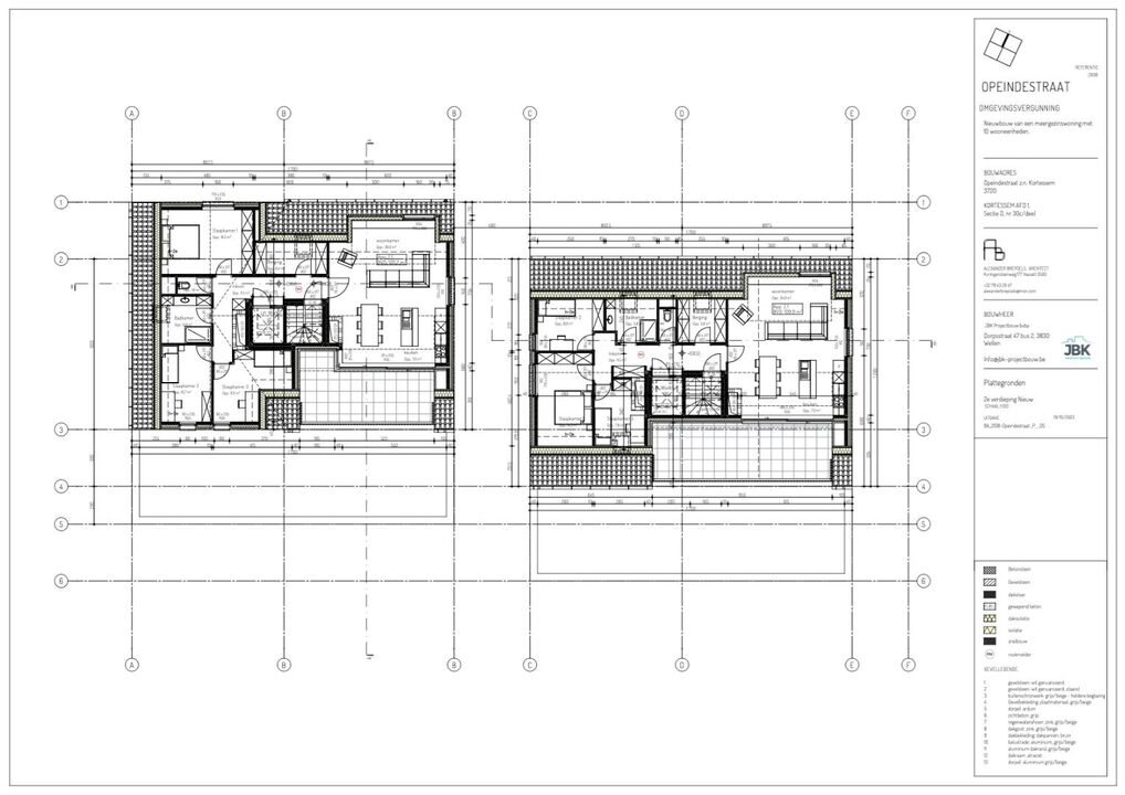 Residentie Van Bellis: Nieuwbouw Benedenwoning met tuin in Kortessem, 3 slaapkamers, Energielabel A, 127 m², bouwjaar 2024, zuidelijke tuinoriëntatie, 1 parkeer foto 7