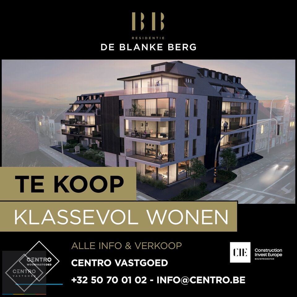 Residentie 'de Blanke Berg' op TOPligging te Blankenberge! 85% VERKOCHT! foto 9