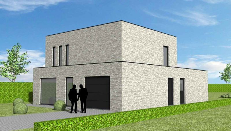 Nieuw te bouwen alleenstaande woning met vrije keuze van architectuur te Moorsele. foto 3