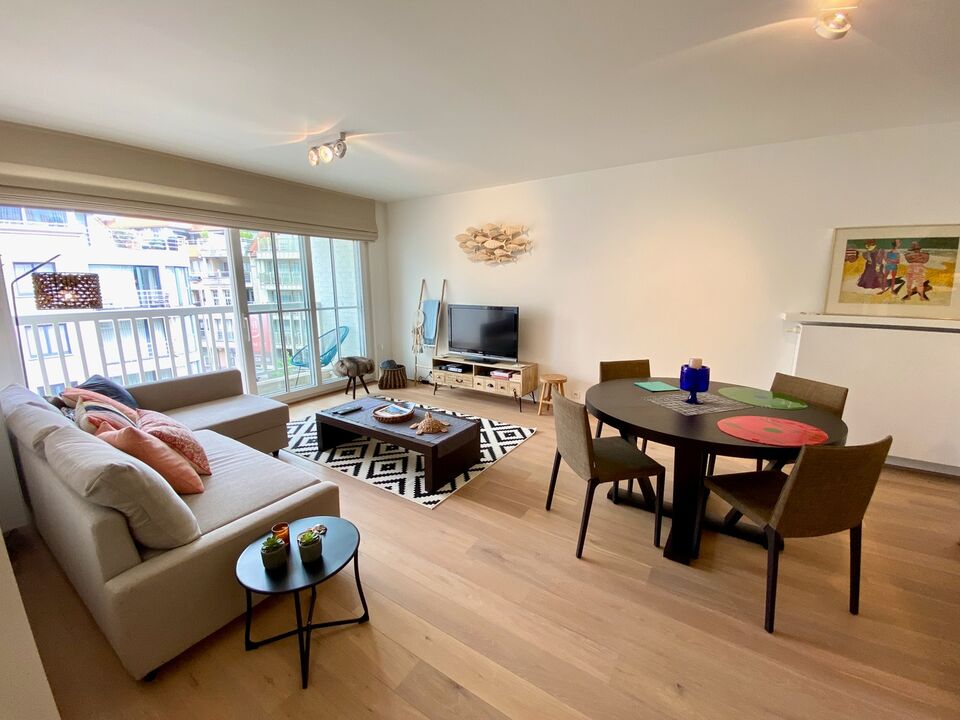 GEMEUBELD: Heel gezellig en perfect onderhouden appartement, gelegen in de Zoutelaan. foto 3