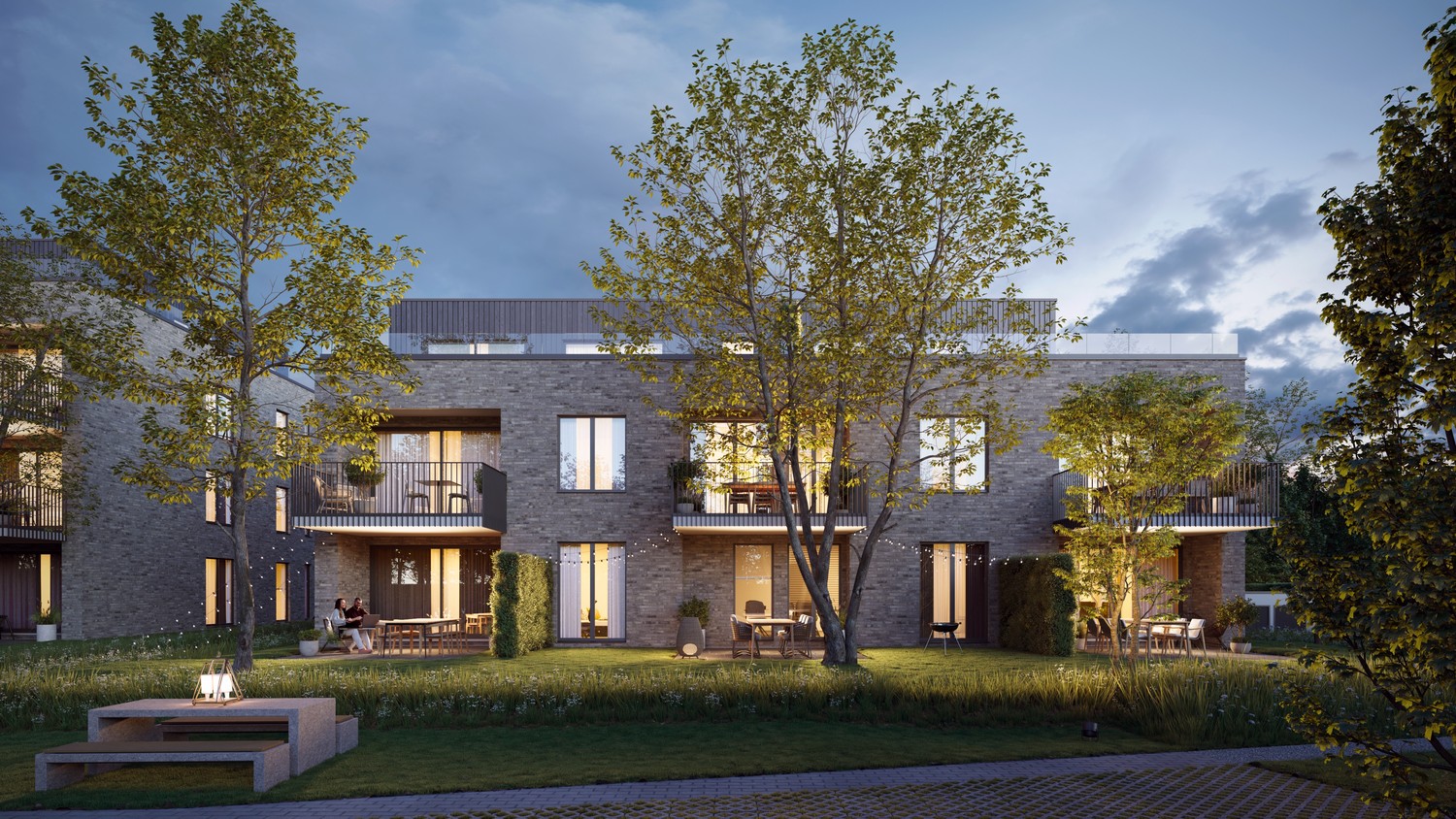 Residentie 'De Oester' : duurzaam, comfortabel, centraal en toch groen wonen in een uitzonderlijk energiezuinig appartement te Hechtel foto 6