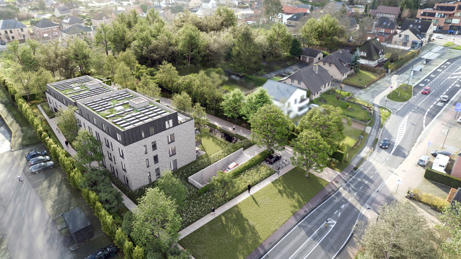 Residentie 'De Oester' : duurzaam, comfortabel, uitzonderlijk energiezuinig gelijkvloers appartement te Hechtel foto 1