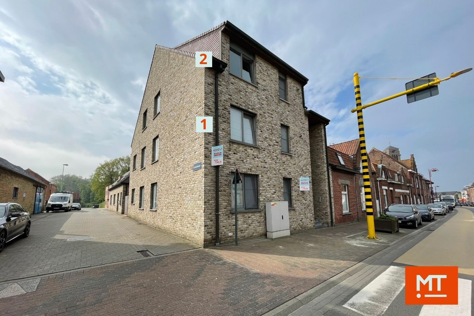 Appartementen (met garages) te koop in het centrum van Zonnebeke foto 3
