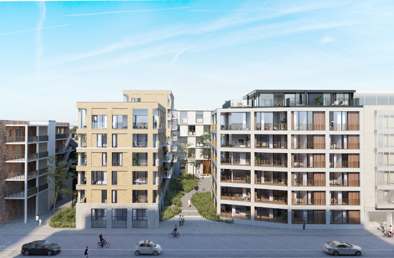 Roeselare-centrum: 40 appartementen in de Wortelstraat  zijn zeer gunstig georiënteerd. foto 9
