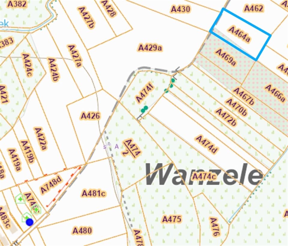 Landbouwgrond 2220m² gelegen aan de Wellebeek, Wanzele!  foto 1