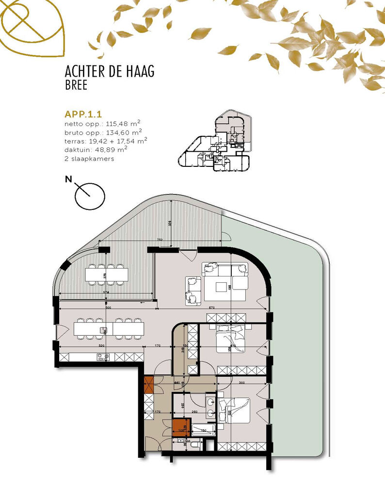 Project 'Achter de Haag' - appartement 1.1 foto 6