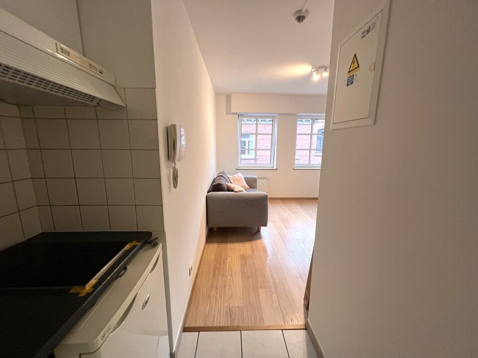 Duplexstudio met aparte slaapkamer gelegen op goede locatie in centrum Leuven foto 6