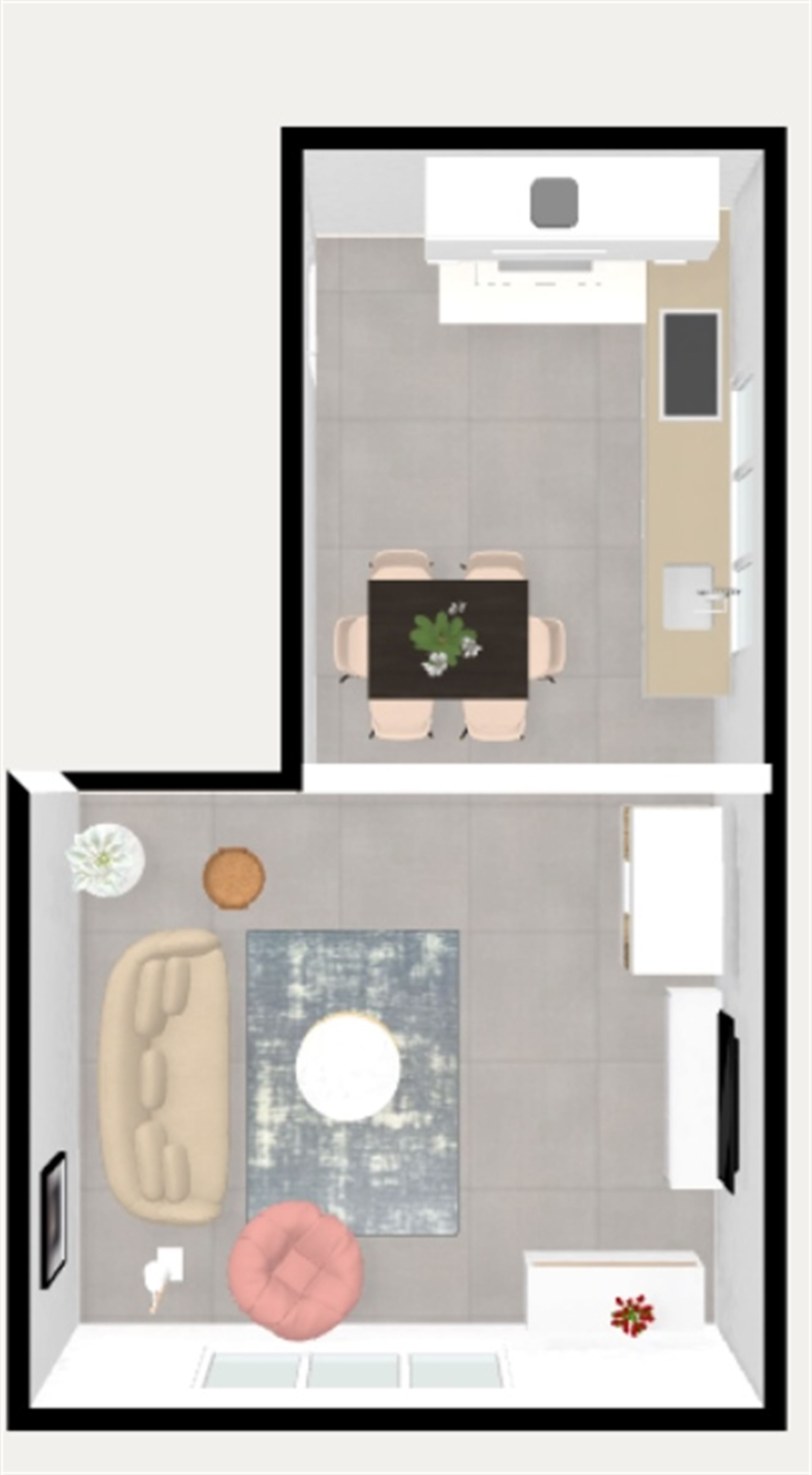Duplex app met terras en garagebox (+ € 26.000) foto 8