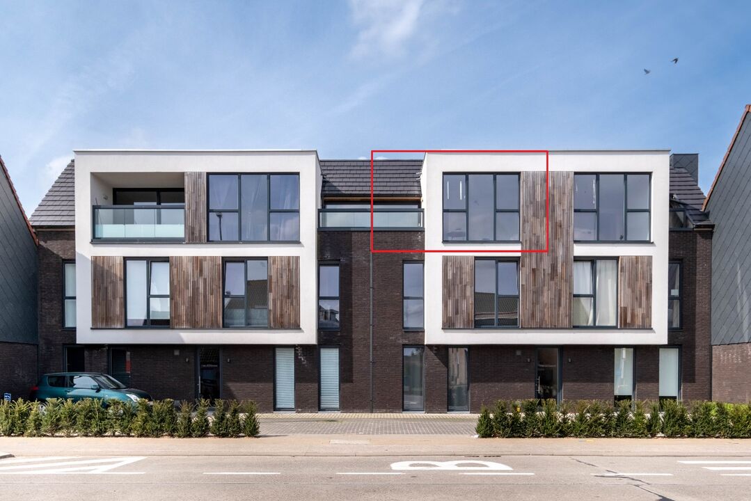 Lichtrijk nieuwbouwappartement  met 2 slaapkamers, terras en optie tot carport in Beveren-Leie foto 1