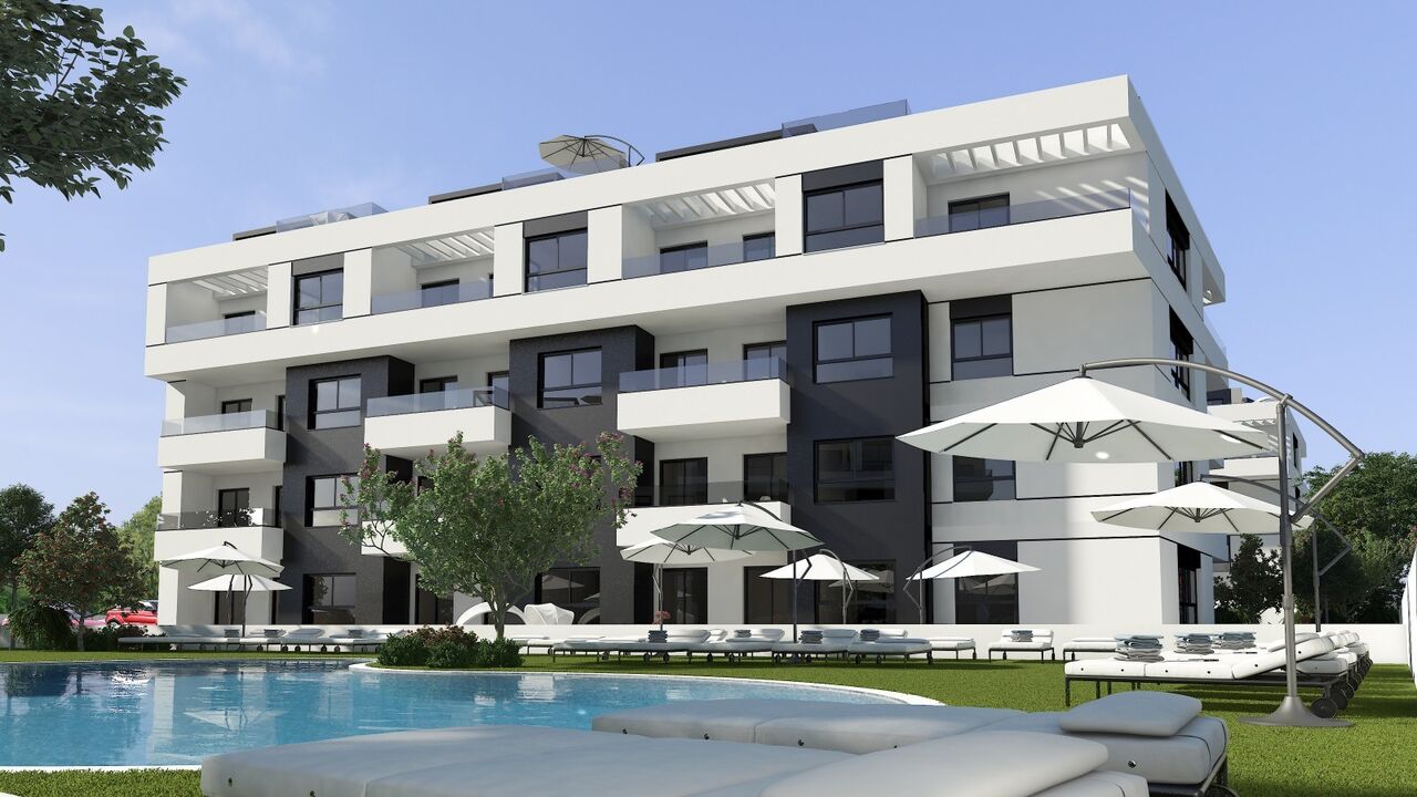 Valentino Golf III: moderne appartementen met ruime terrassen in Villamartin, Orihuela. foto 2