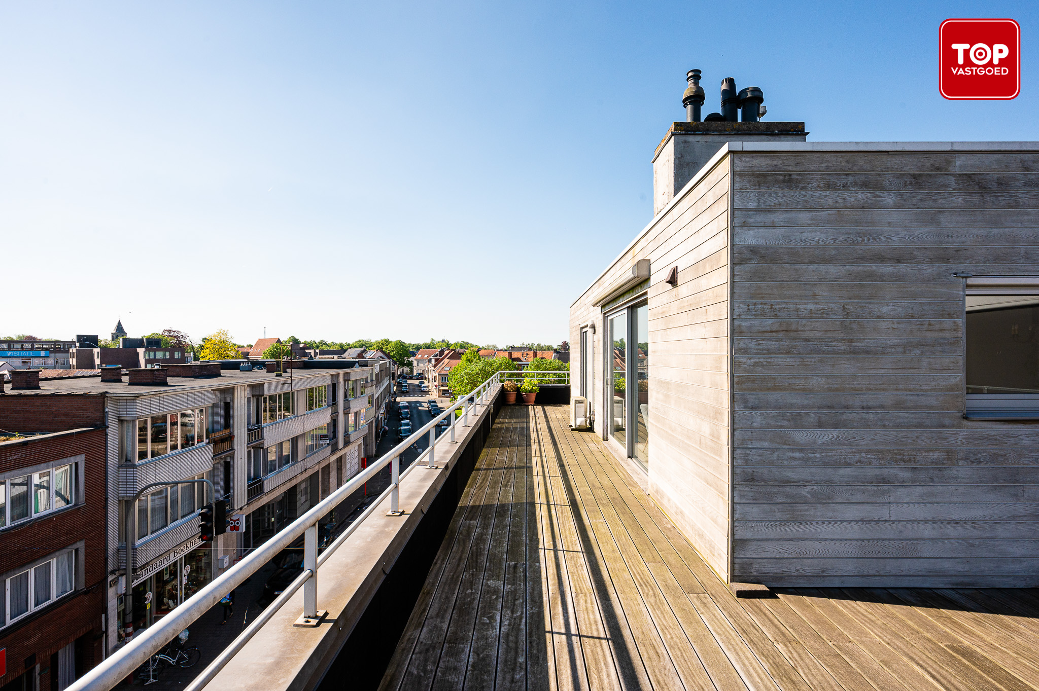 Prachtige penthouse met 2 terrassen op een steenworp van natuurreservaat de Bourgoyen.  foto 15