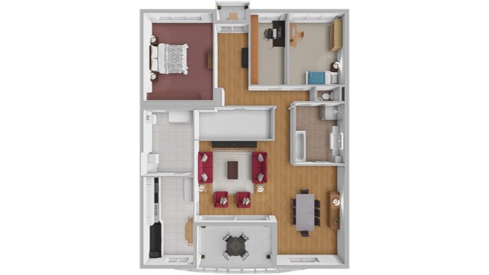 Ruim appartement met 3 slaapkamers foto 27