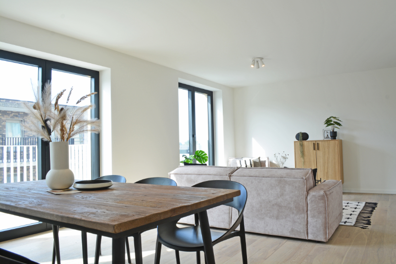 Roeselare-centrum: 40 appartementen in de Wortelstraat  zijn zeer gunstig georiënteerd. foto 4