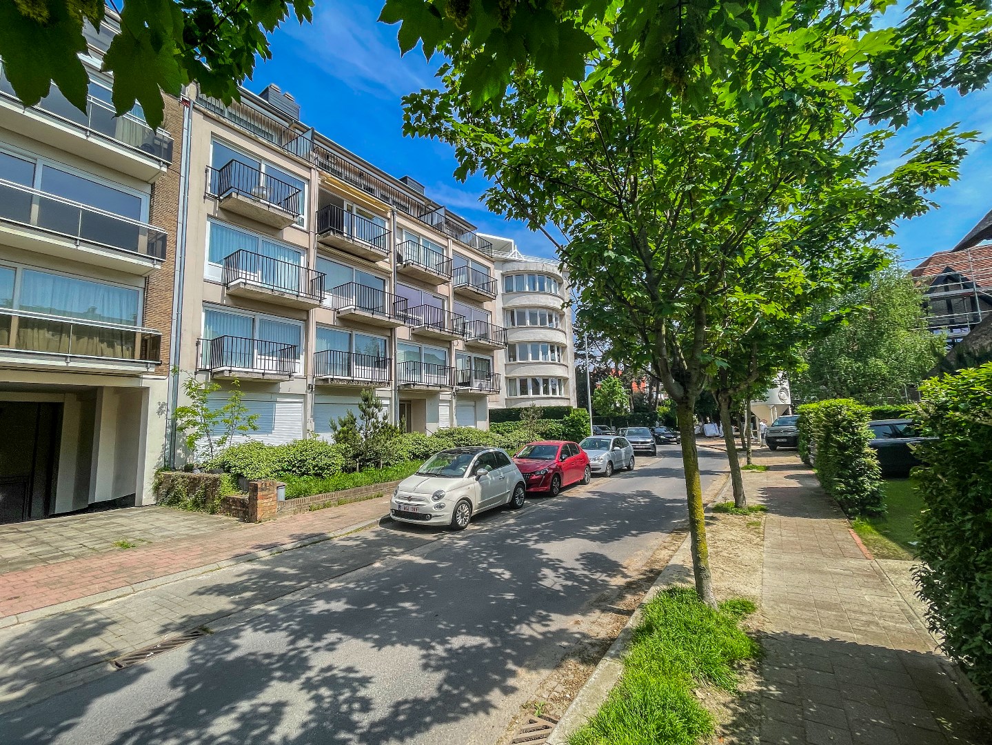 Te renoveren appartement met prachtig groen zicht, gelegen in een zeer rustige straat vlakbij de Zoutelaan. foto 1