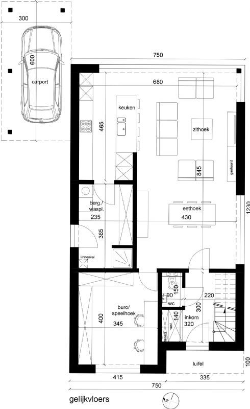 Nieuw te bouwen alleenstaande woning met vrije keuze van architectuur te Hooglede. foto 4