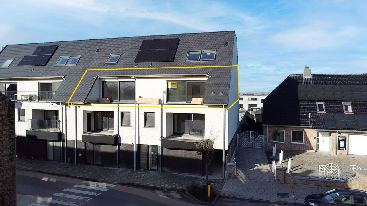Drie slaapkamer appartement met ruim terras in nieuw project te Eernegem foto 28