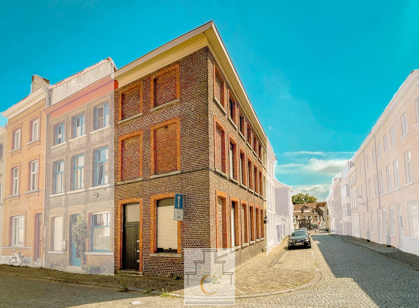 interessant burgerhuis met terras nabij de vesten, Beursplein en station foto 1