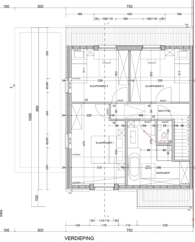 Nieuw te bouwen halfopen woning met vrije keuze van architectuur te Lauwe. foto 4