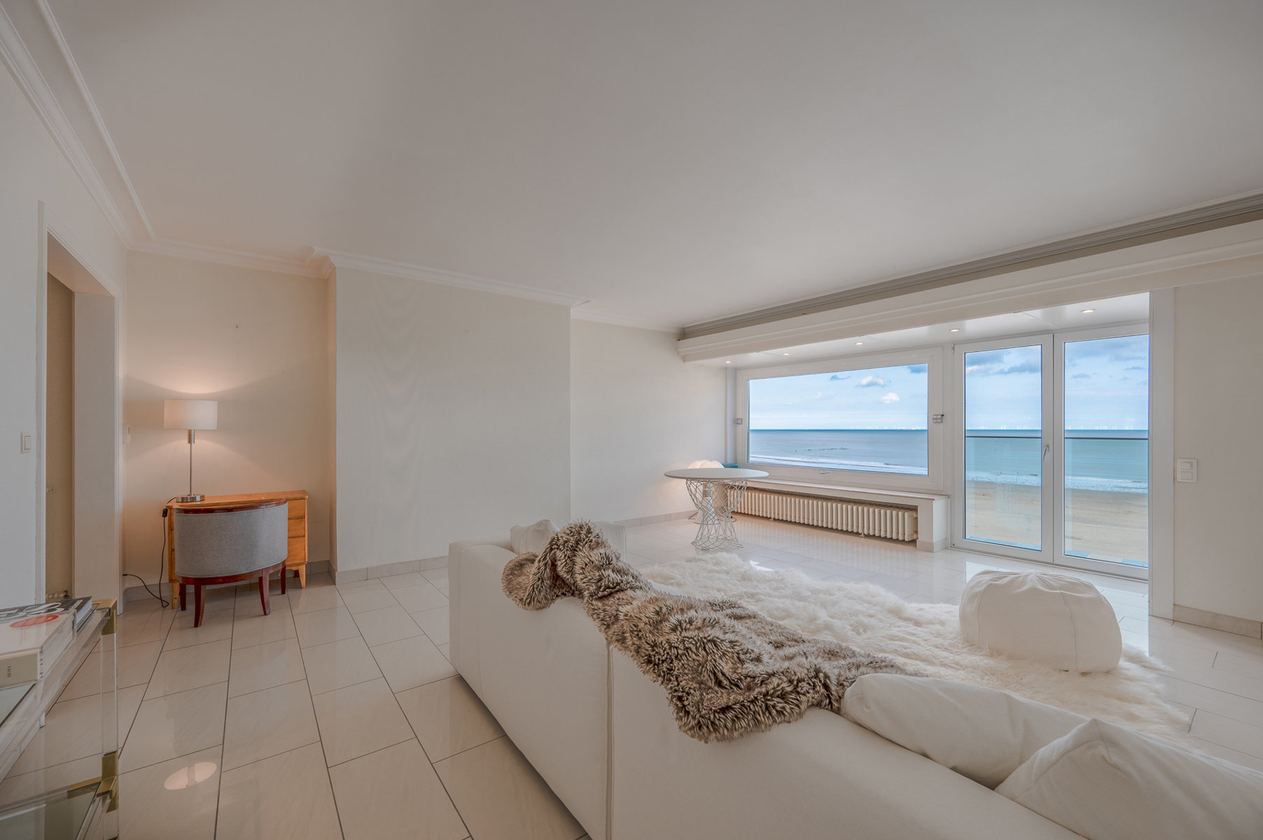 Duinbergen, 3 slaapkamer appartement met frontaal zeezicht foto 3