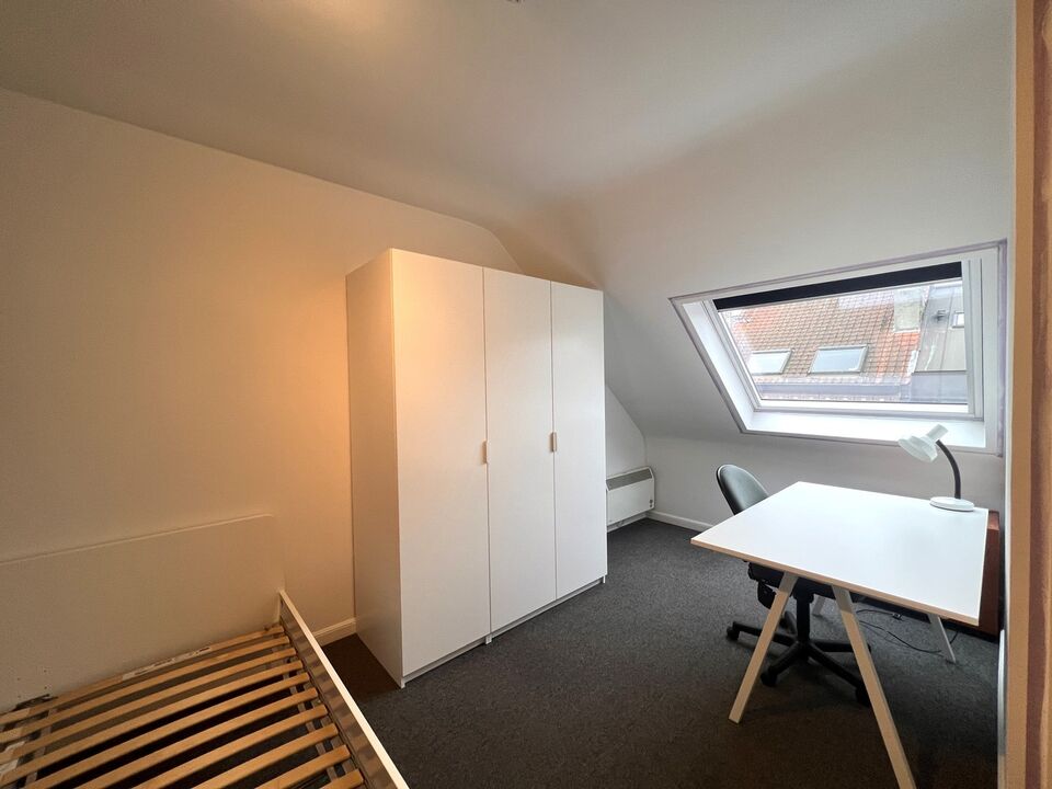Duplexstudio met aparte slaapkamer gelegen op goede locatie in centrum Leuven foto 9