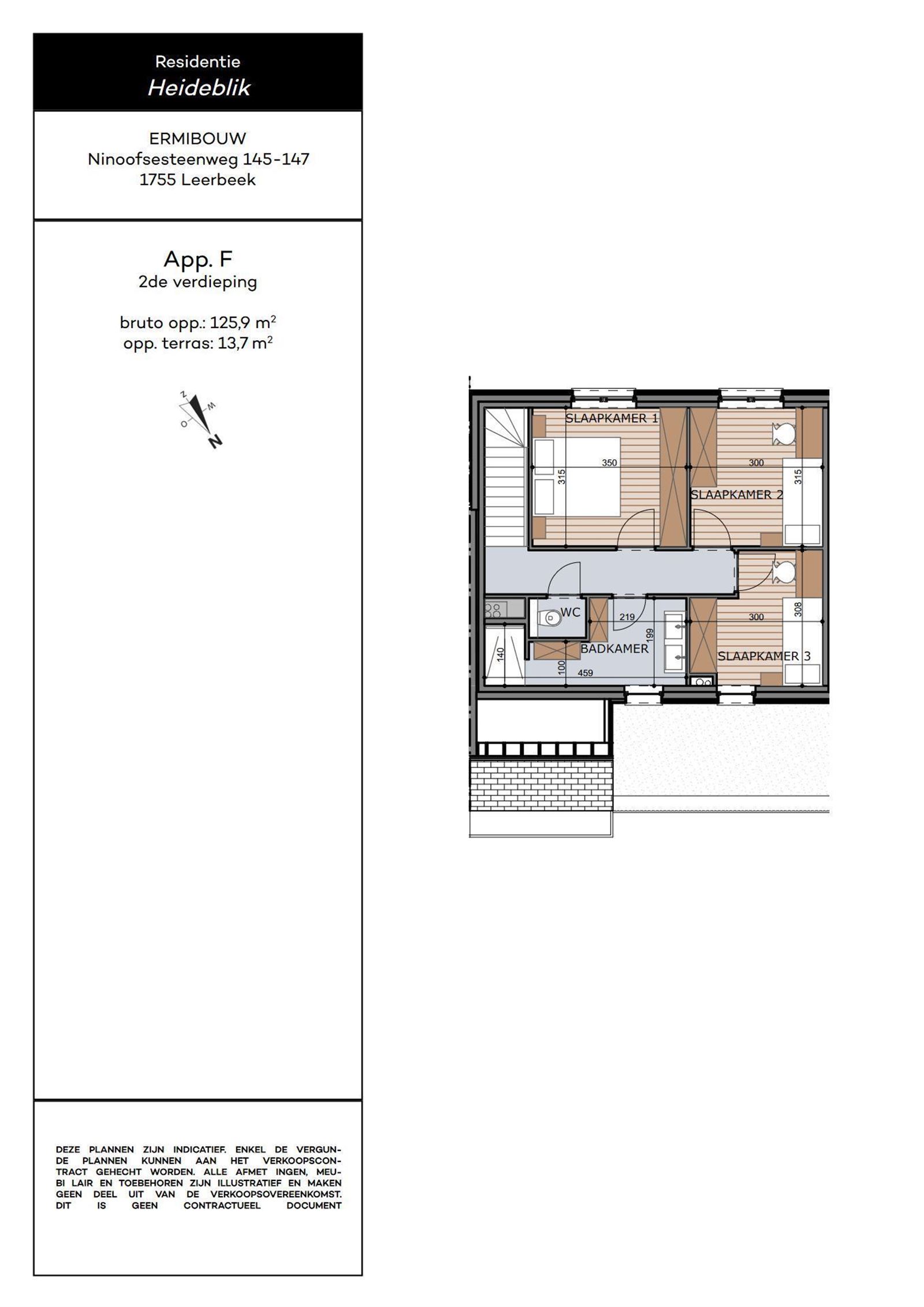 Duplex-appartement met 3 slaapkamers, terras,  parkeerplaats en kelder foto 17