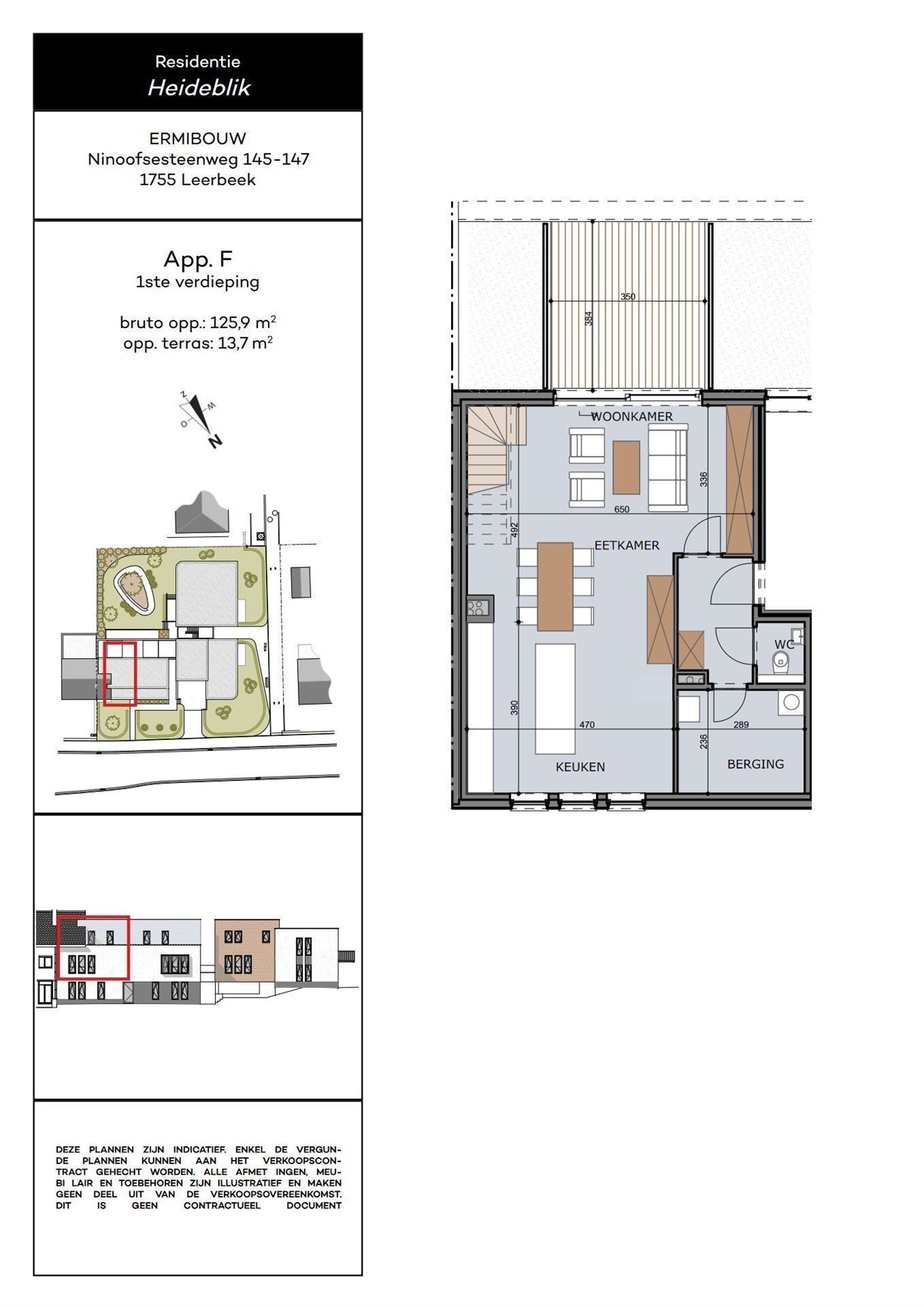 Duplex-appartement met 3 slaapkamers, terras,  parkeerplaats en kelder foto 16