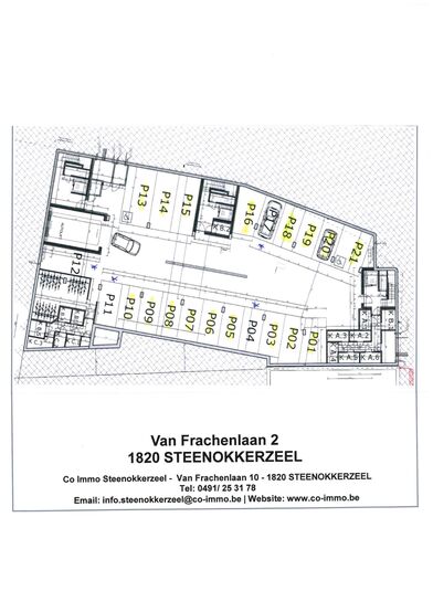 Garage te koop Van Frachenlaan 2 - 1820 STEENOKKERZEEL