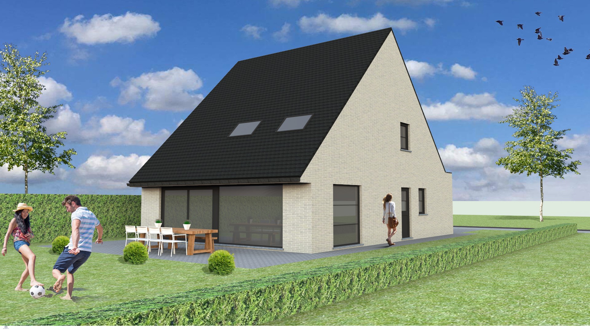 Nieuw te bouwen woning te Moerbeke-Waas foto 2