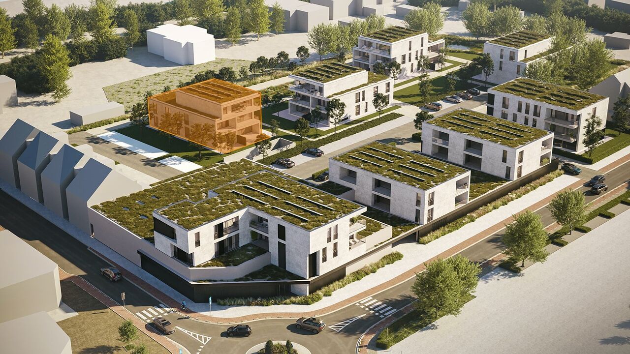 Energiezuinig nieuwbouw appartement met 2 slaapkamers en zeer groot terras in het centrum van Koersel foto 3